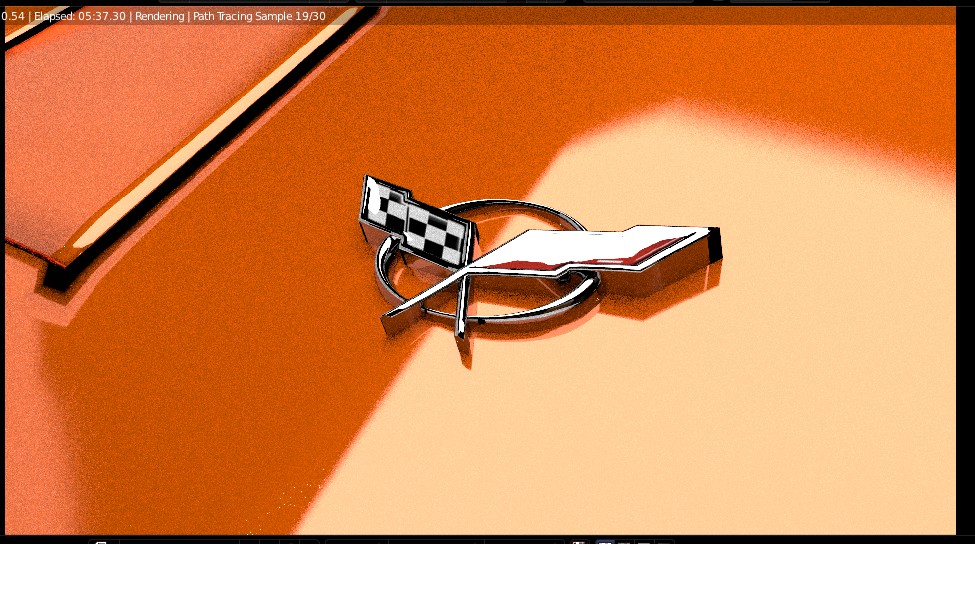 Corvette Hood Ornament preview image 1